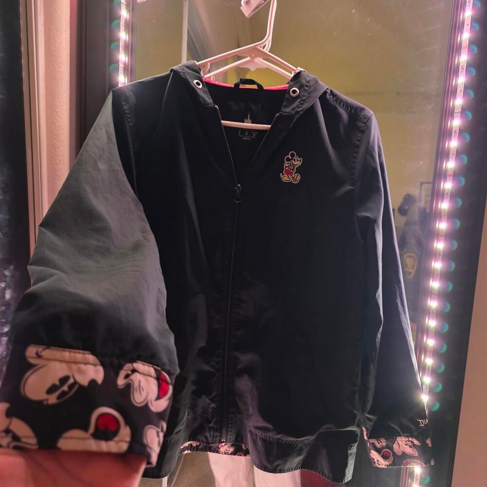 Mickey-co Women's Black and Navy Jacket